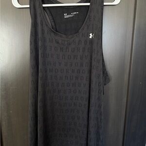Under Armour Black Performance Logo Tank Top